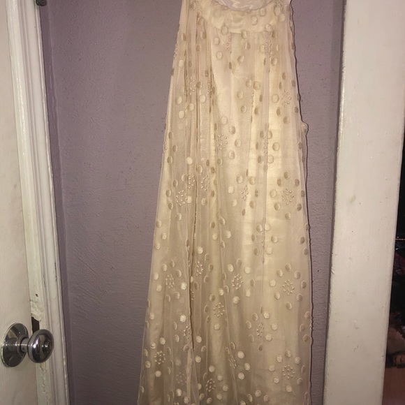 BCBGMAXZARIA cream summer dress - Picture 4 of 4